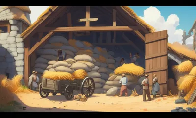 Illustration granges - Image 1