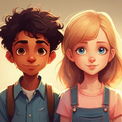 Illustration halves - Image 1