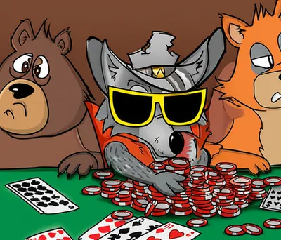 Illustration bluffing - Image 1