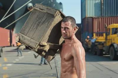 Illustration longshoremen