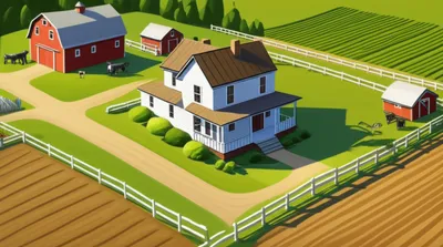 Illustration homestead