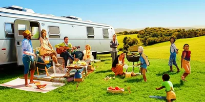 Illustration caravan - Image 1