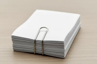 Illustration paperclips