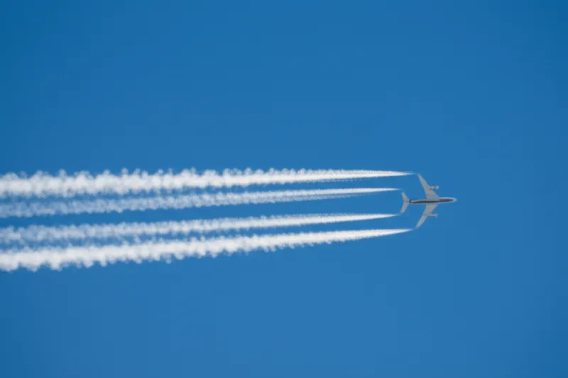 condensation trails