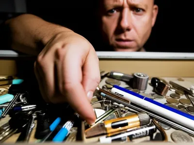 Illustration fumbling - Image 1