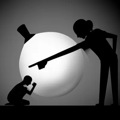 Illustration accusing - Image 1