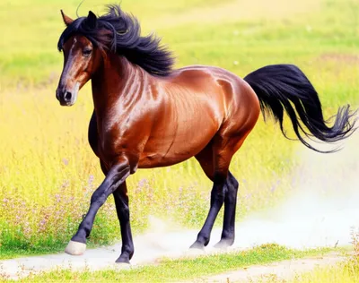 Illustration trotting - Image 1