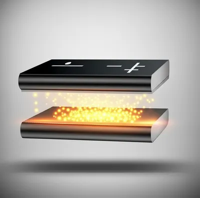 Illustration capacitors