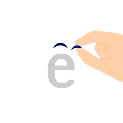 Illustration diacritic - Image 1