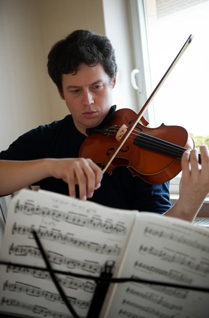 Illustration visuelle du mot « practicing » - Pratique