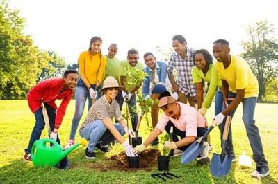 Illustration volunteering - Image 1