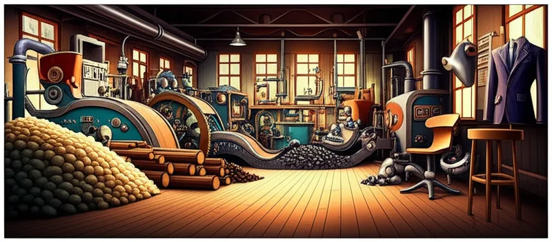 Illustration visuelle du mot « fabrication » - Fabrication, construction, création