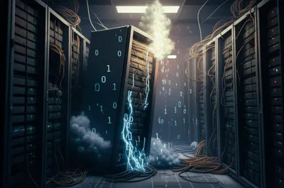 Illustration panicking - Image 1