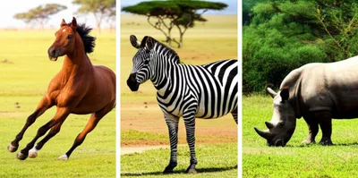 Illustration perissodactyl - Image 1