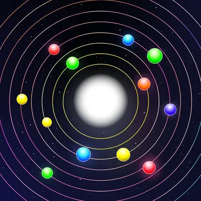 Illustration orbiting - Image 1