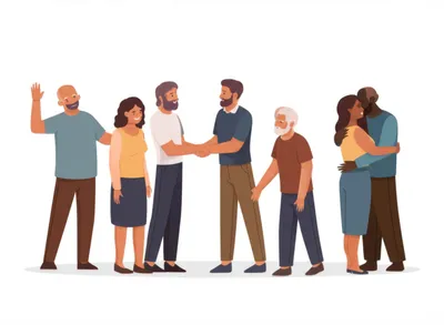 Illustration greetings - Image 1