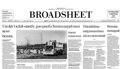 Illustration broadsheet - Image 1