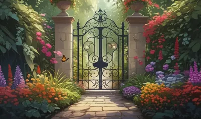 Illustration gate - Image 1