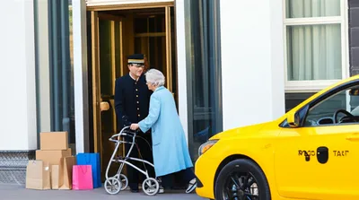 Illustration doorman