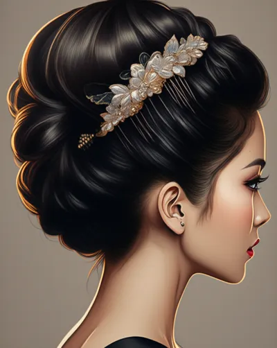 Illustration backcomb - Image 1