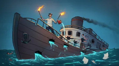 Illustration mismanage