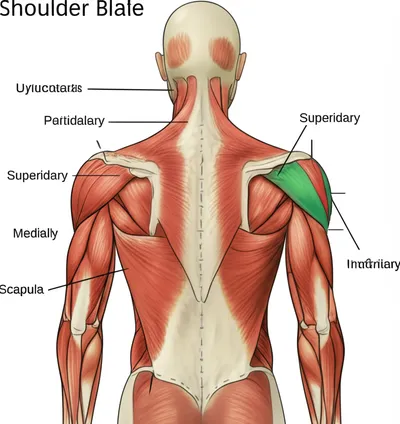 Illustration trapezius - Image 1