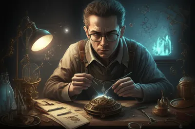 Illustration magician - Image 1