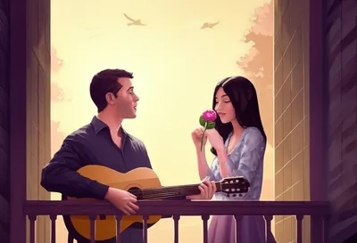 Illustration wooing - Image 1