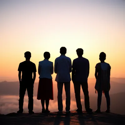 Illustration admiring - Image 1