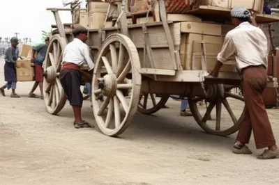 Illustration wagon - Image 1