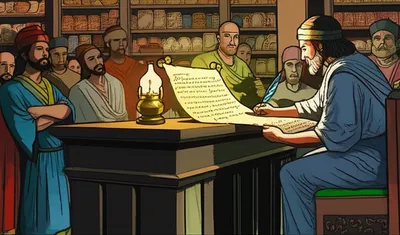 Illustration scribe - Image 1