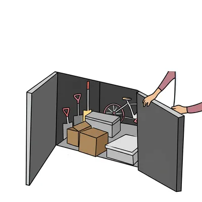 Illustration garage - Image 1