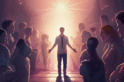 Illustration extraverted - Image 1