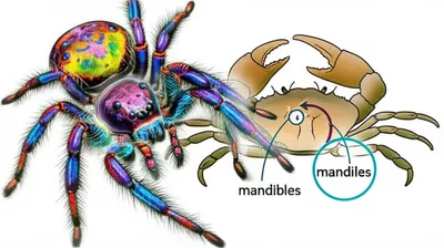 Illustration pedipalps