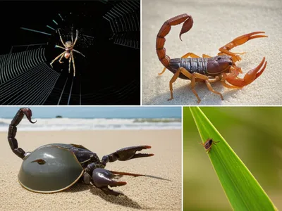 Illustration chelicerates