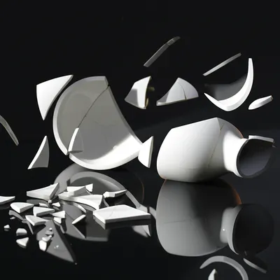 Illustration shattered - Image 1