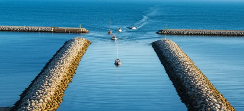 Illustration visuelle de jetties: Jetées, quais - Image 1