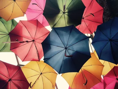 Illustration umbrellas - Image 2