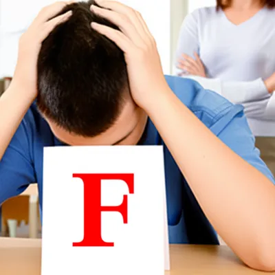 Illustration flunked - Image 1