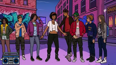 Illustration streets - Image 1