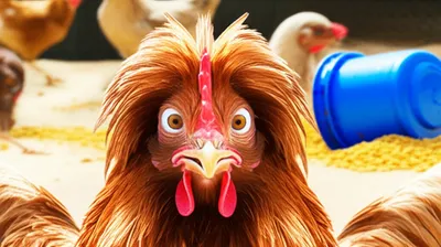 Illustration clucking - Image 1