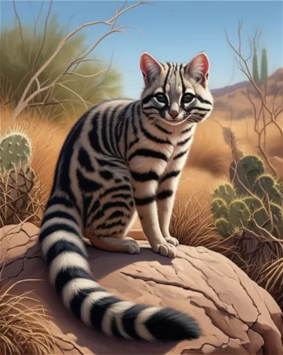 Illustration cacomistles