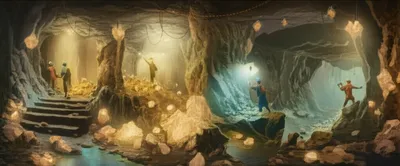 Illustration goldmine - Image 1