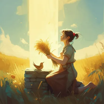 Illustration sacrificing