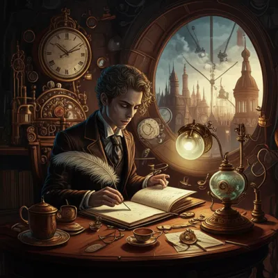 Illustration steampunk - Image 1