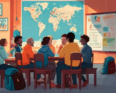 Illustration backpackers - Image 1