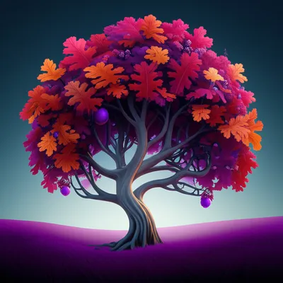 Illustration oak - Image 1