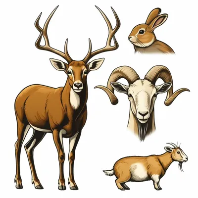 Illustration buck - Image 1