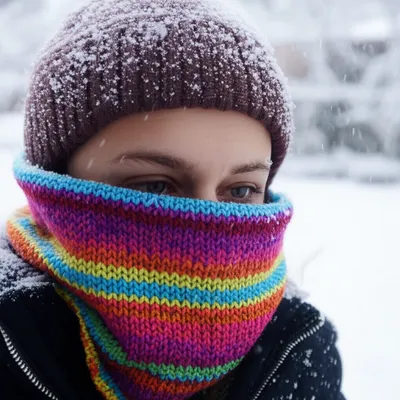 Illustration scarf - Image 1