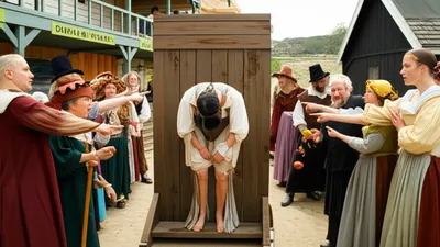 Illustration pillory - Image 1